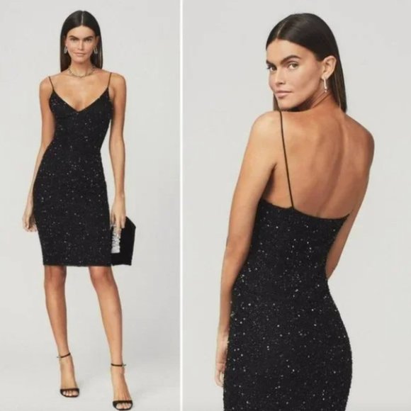 Retrofete Midnight Sparkle Midi Dress - Picture 15 of 16